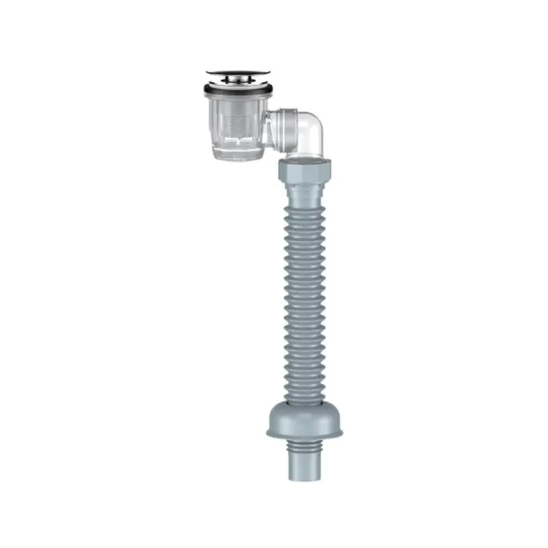 BSJ8631T Drenaje de lavabo totalmente de acero con tapa abatible